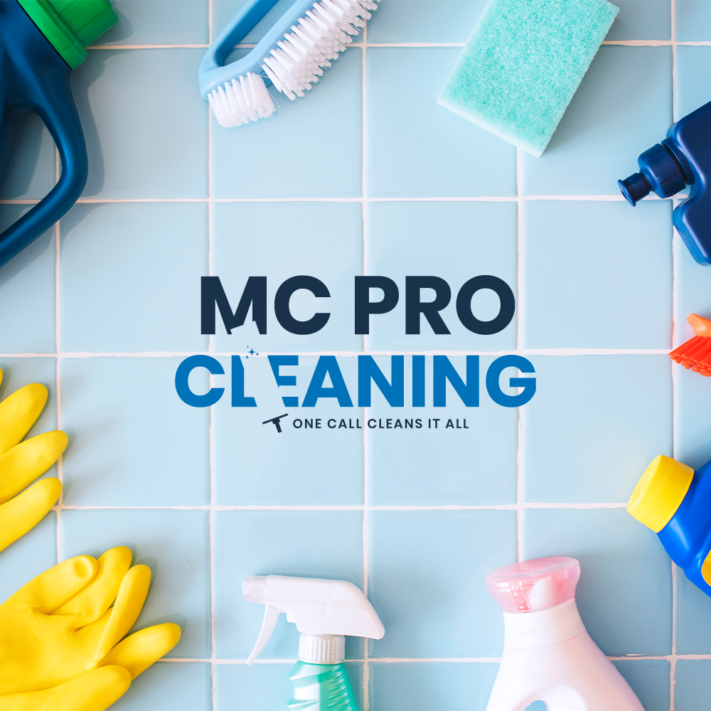 Cleaning supplies and professional cleaning services by MC Pro Cleaning